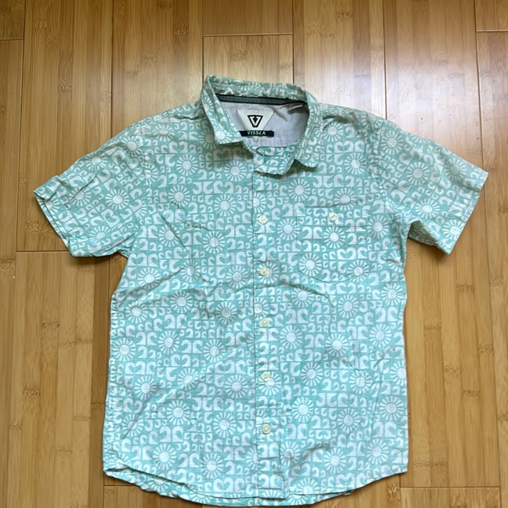 VISSLA Boys Button Down Shirt